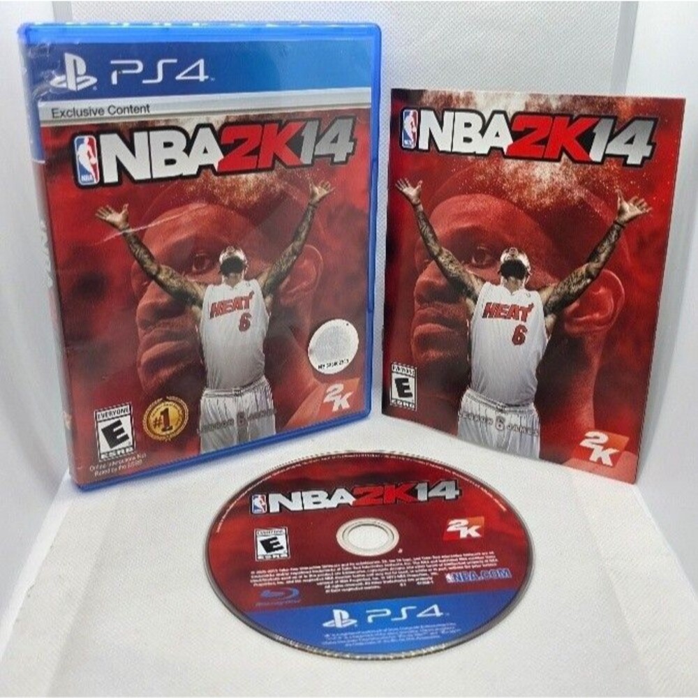 NBA 2K14 (Sony PlayStation 4, 2013) - Complete w/Manual